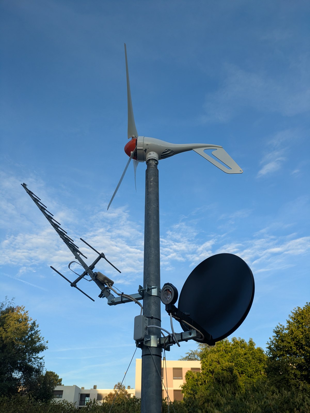 IoLT Electro Agriculture Antenna 3 at Terrains Communs, Nevers